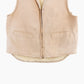 Lined Vest - Beige