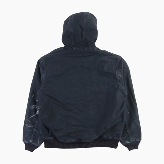 Hooded Active Jacket - Black