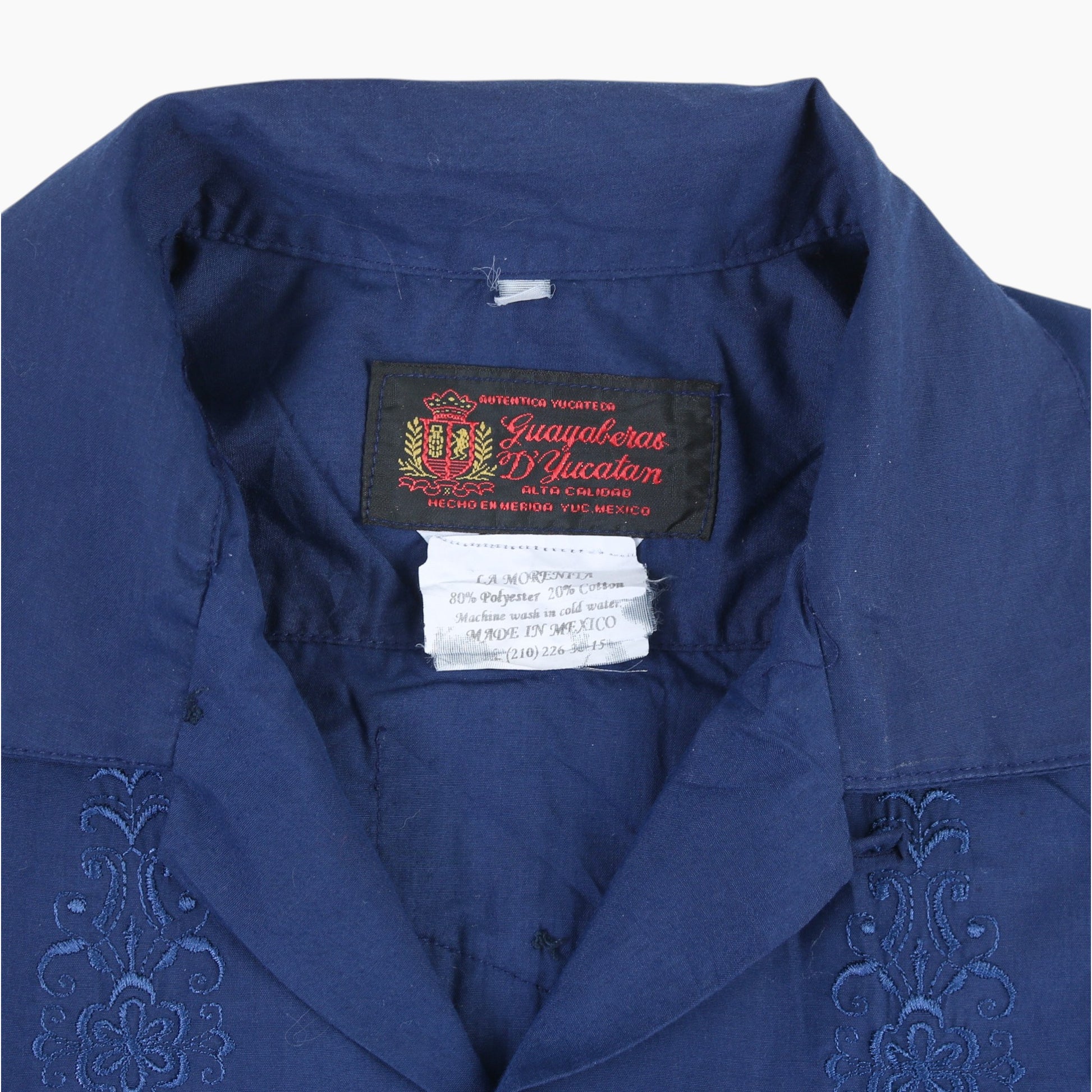 Vintage Cuban Guayabera Shirt