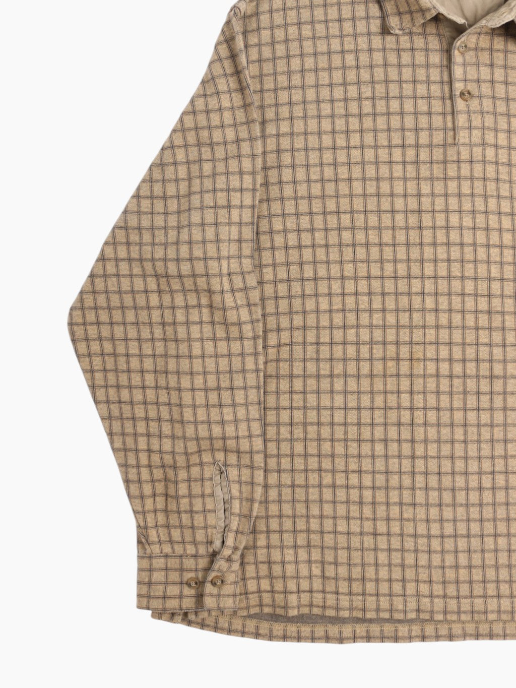 Vintage Shirt - Beige Check