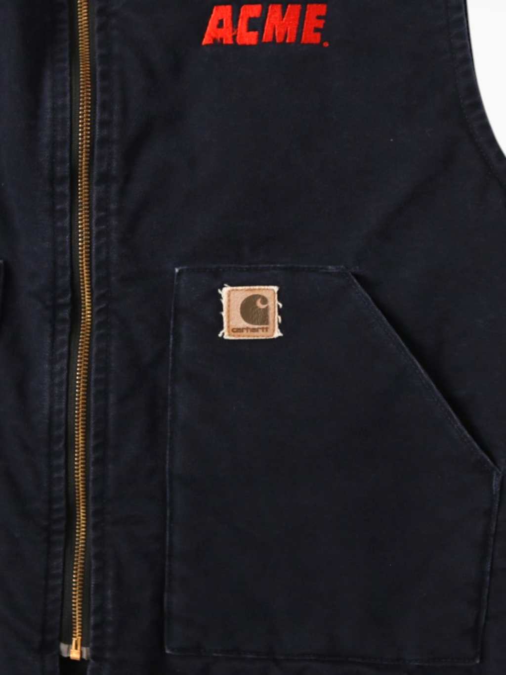 Lined Vest - Navy