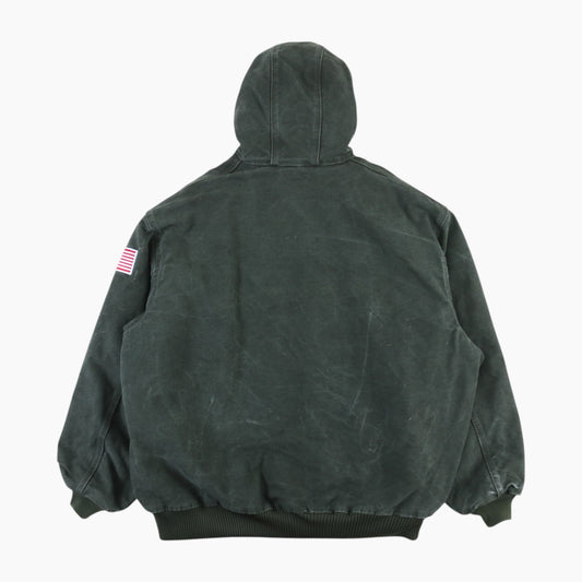 Active Hooded Jacket - Green