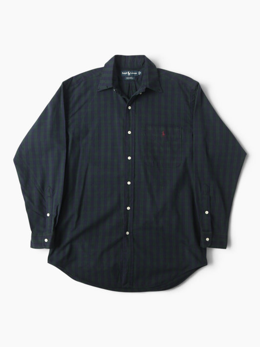 Vintage Shirt - Green Check