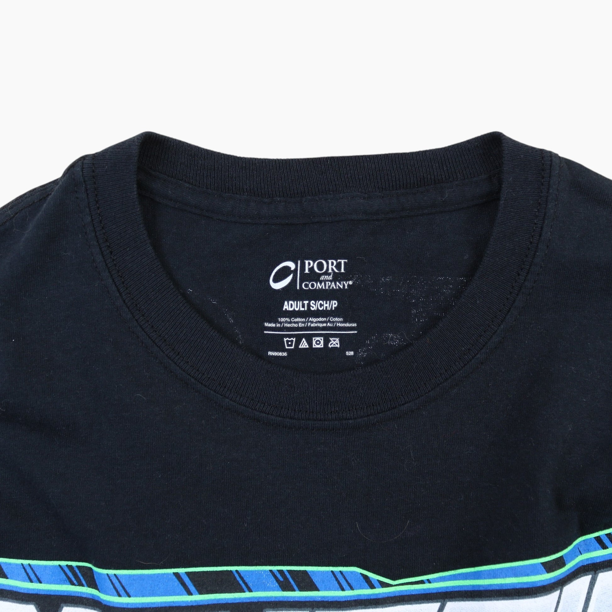 Vintage 'Dynamic Duo' T-shirt - Black