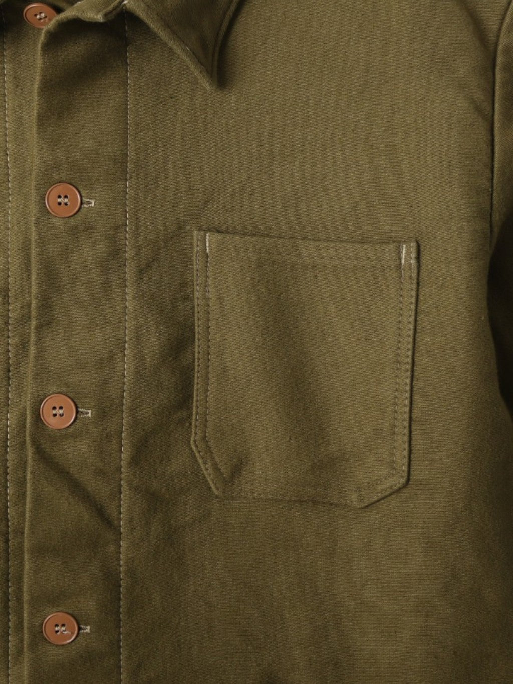 Vintage Moleskin Chore Jacket - Green