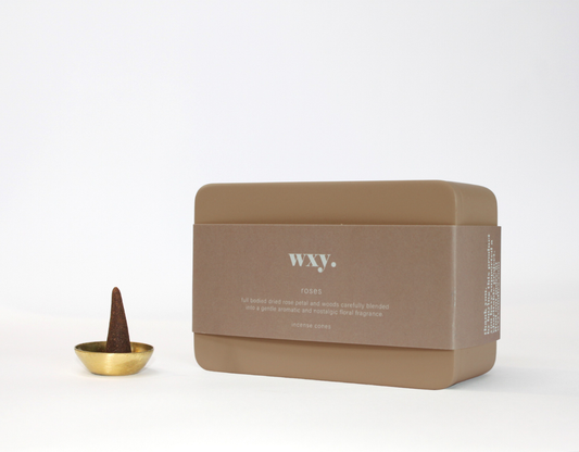 Incense cone box: Rose Petal (Plaster Pink) - American Madness