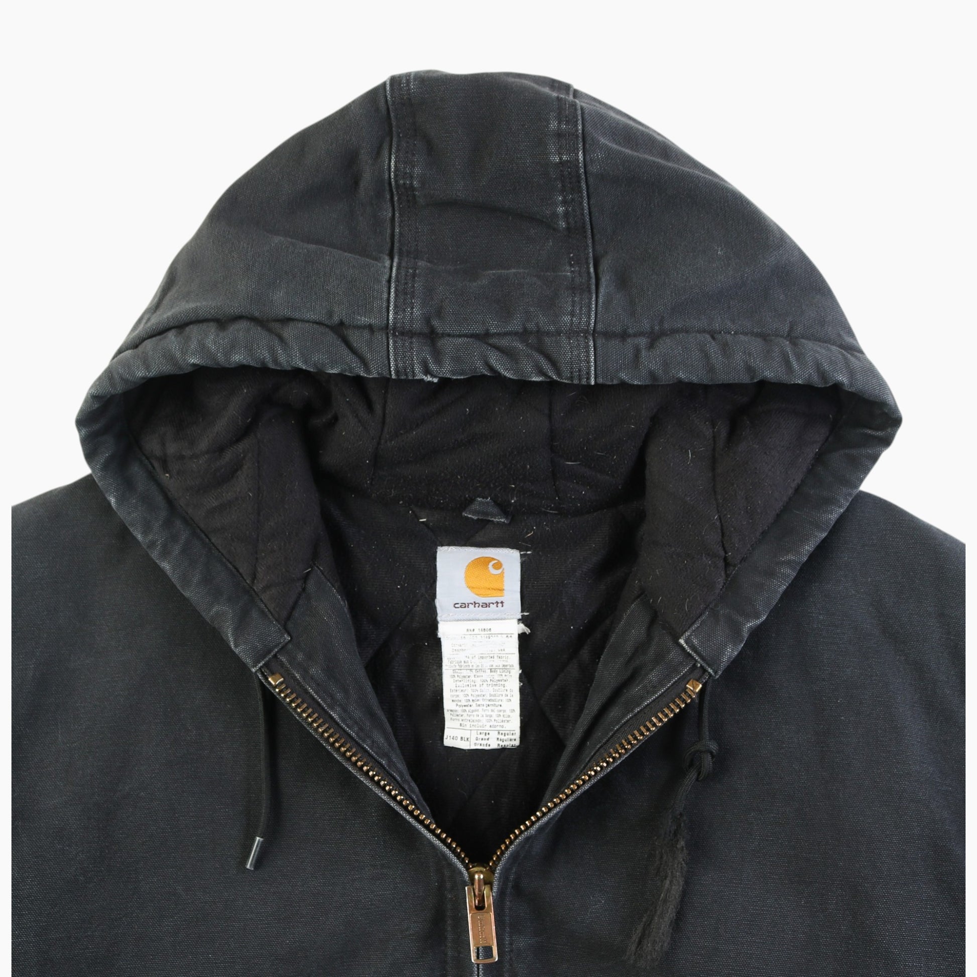 Hooded Active Jacket - Black