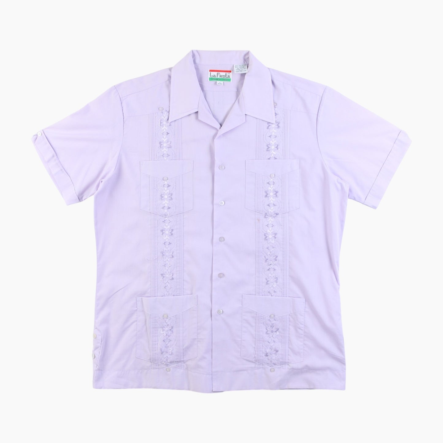 Vintage Cuban Guayabera Shirt