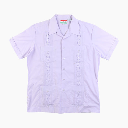 Vintage Cuban Guayabera Shirt