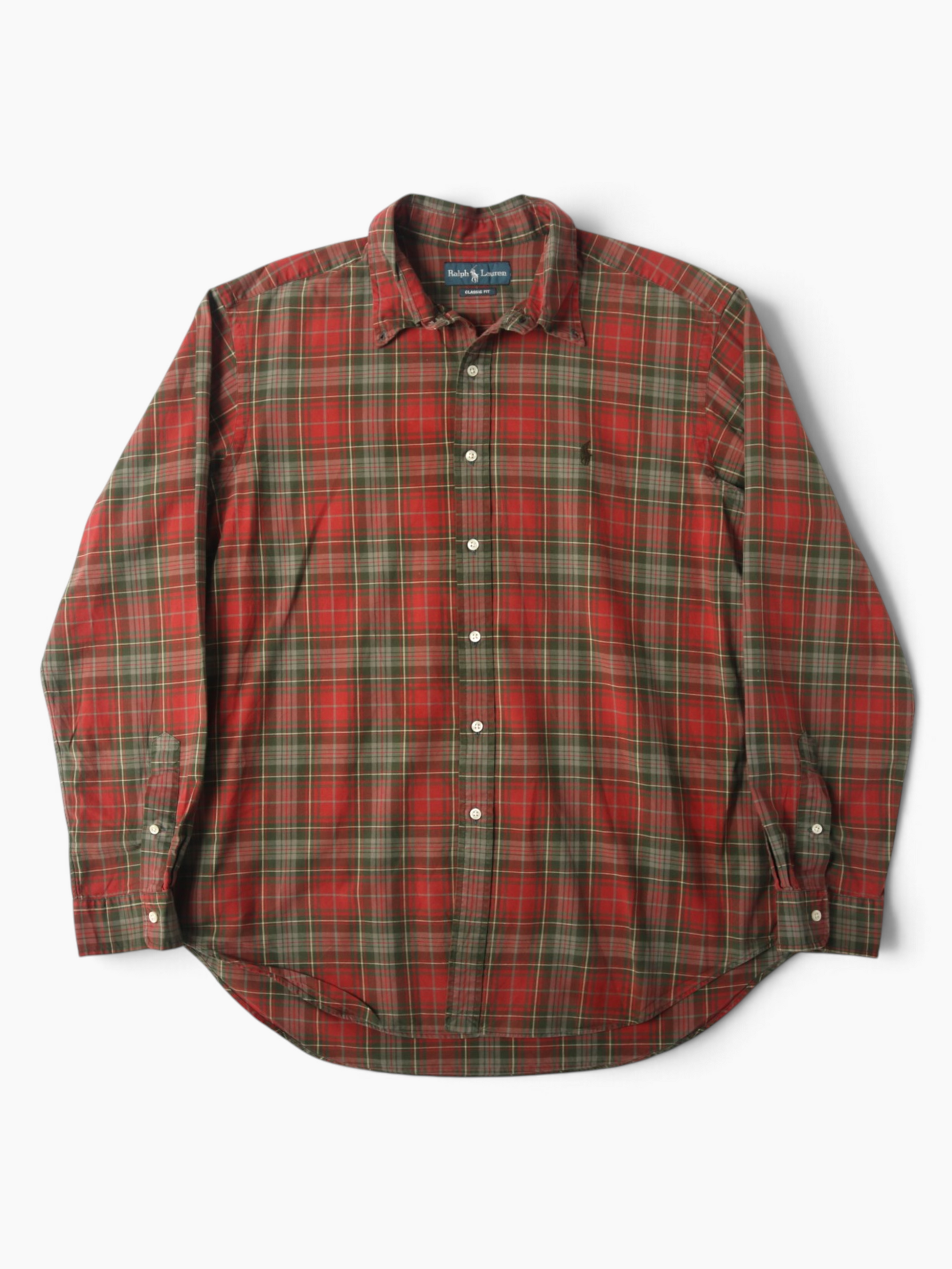 Vintage Shirt - Red Check