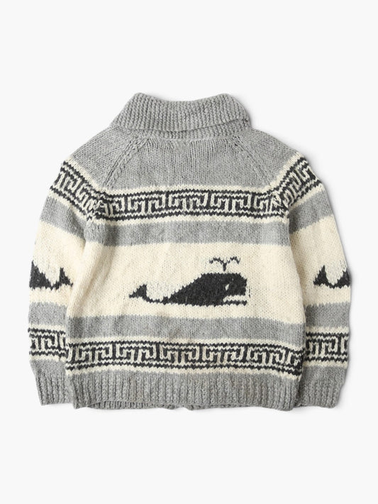 'Whale Motif' Cowichan