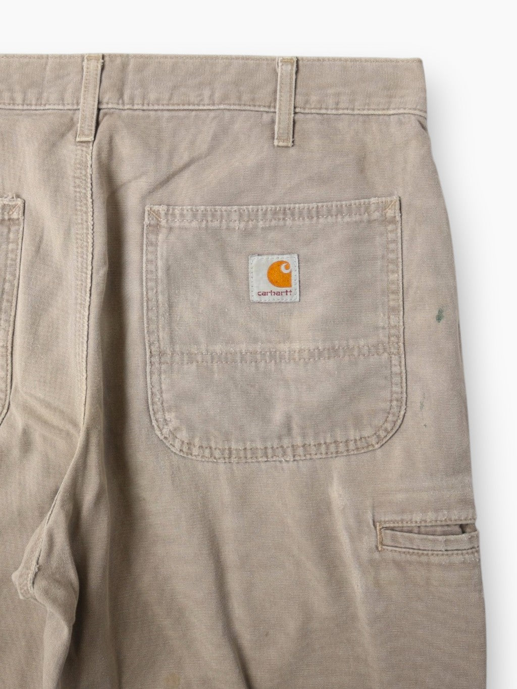 Carpenter Shorts - Beige - 33"