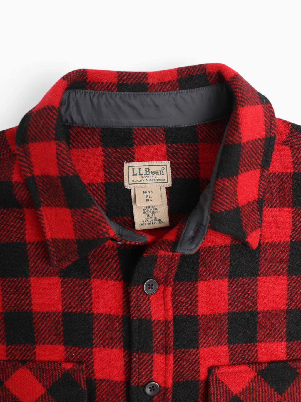 Vintage Flannel Shirt - Red Check