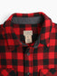 Vintage Flannel Shirt - Red Check