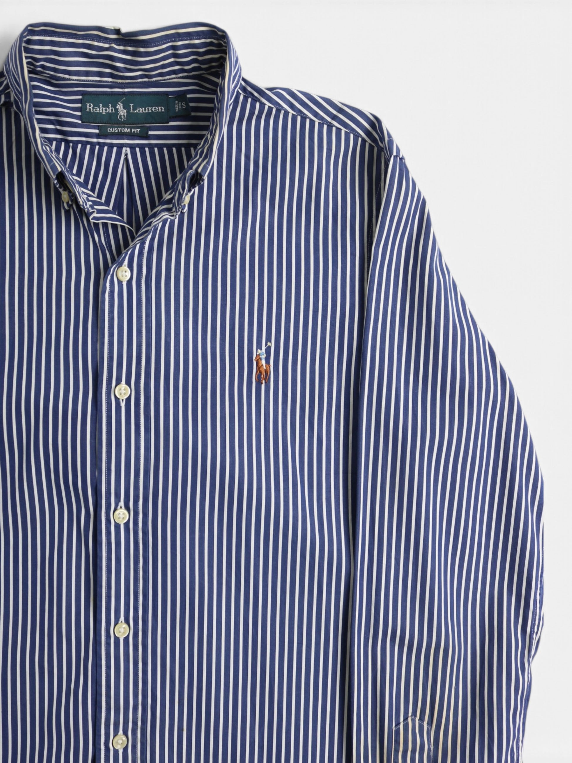 Vintage Shirt - Navy Stripe