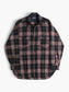 Vintage Flannel Shirt - Navy