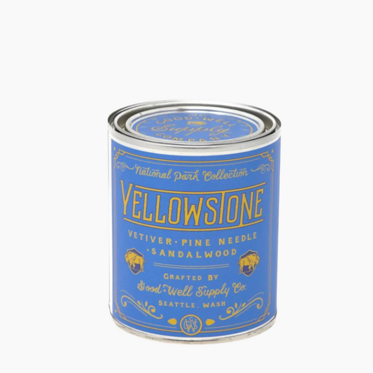 Yellowstone National Park Candle