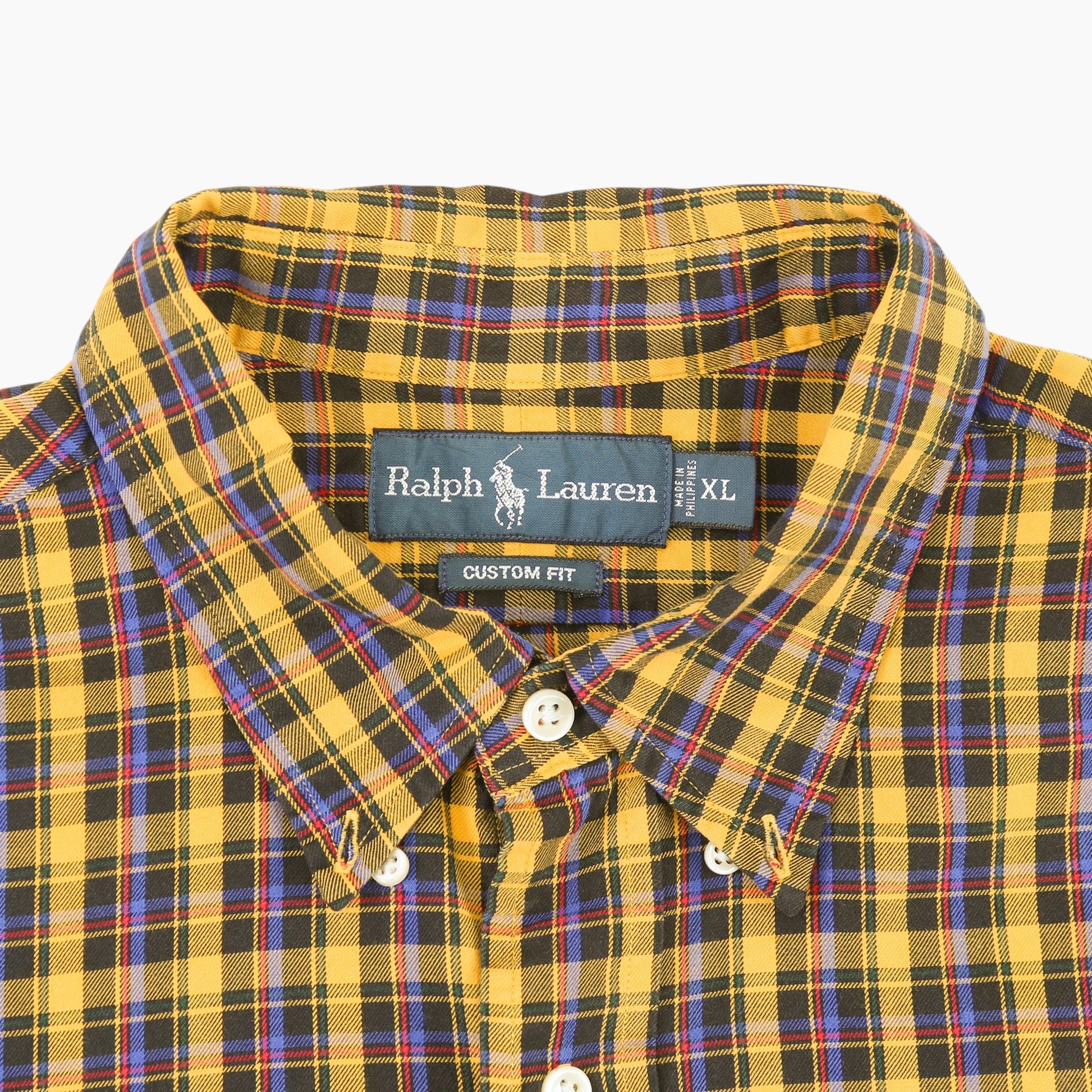 Vintage Shirt - Yellow Check