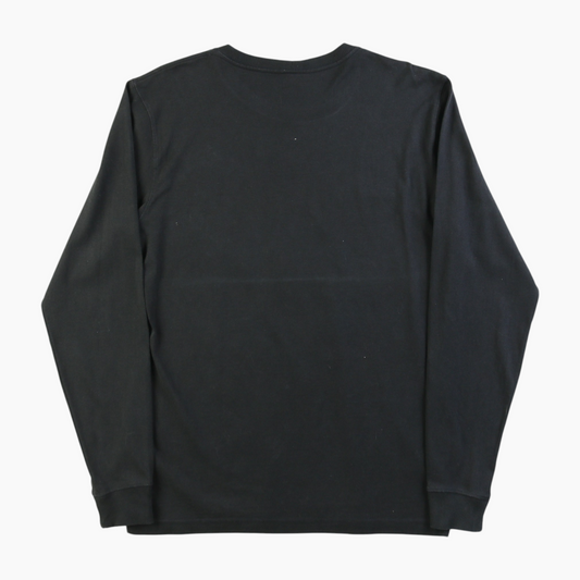 Long Sleeve Graphic T-shirt - Black