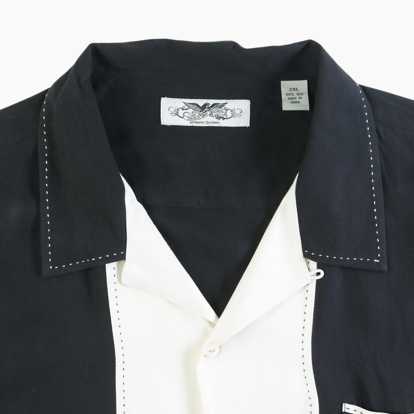 'Eagle Dry Goods' Bowling Shirt