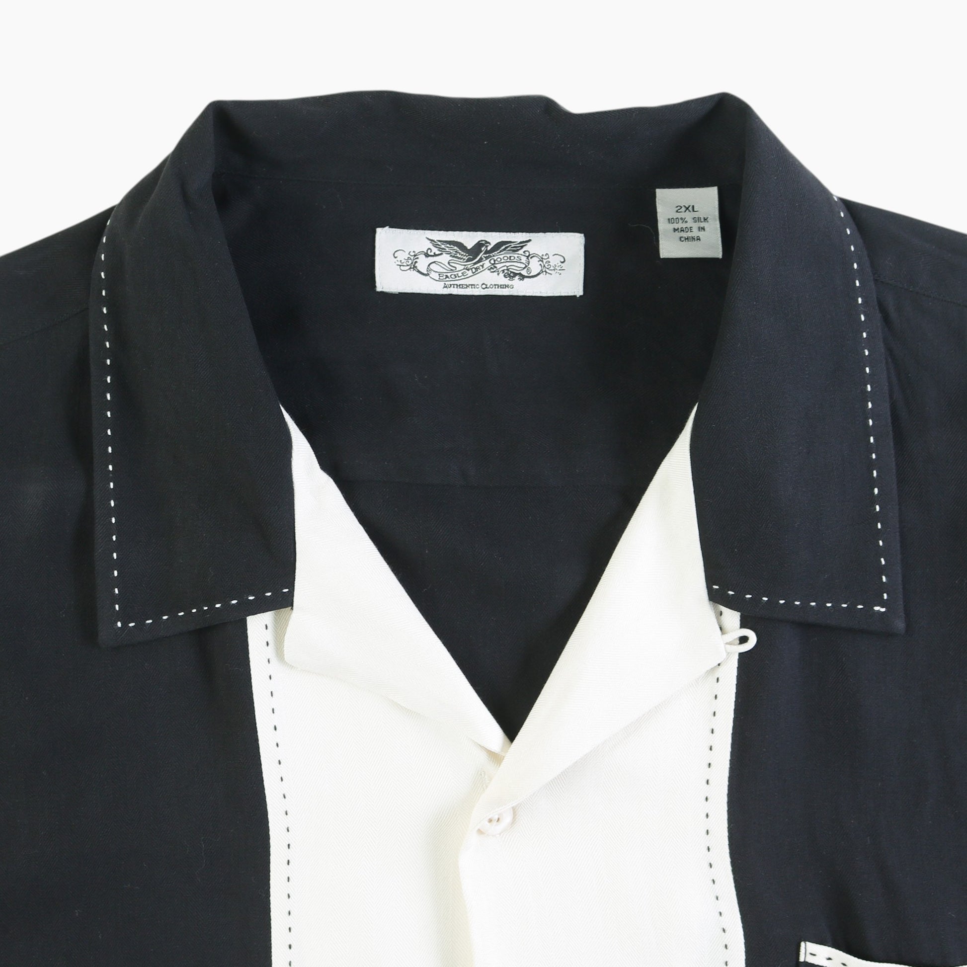 'Eagle Dry Goods' Bowling Shirt