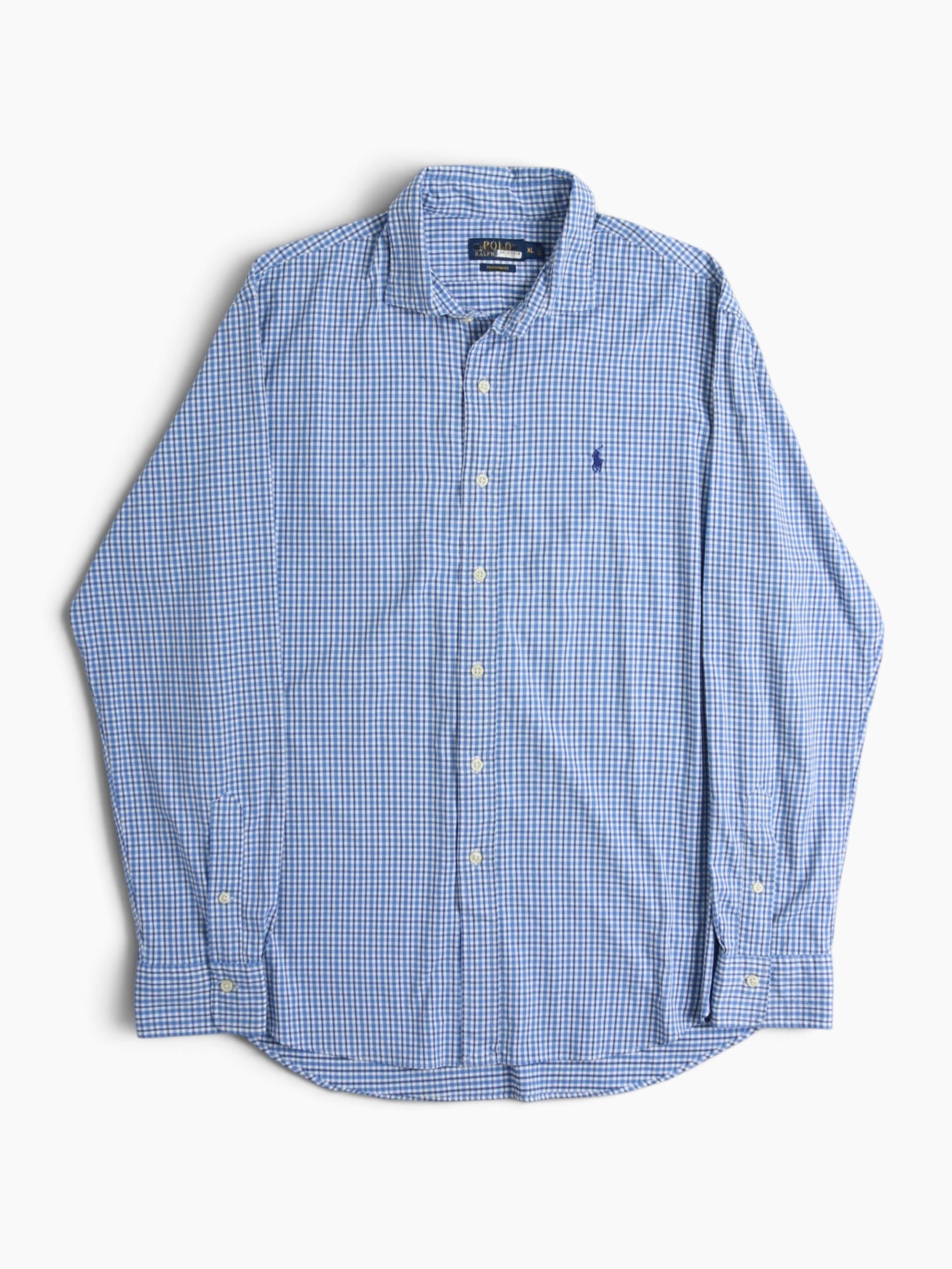 Vintage Shirt - Blue Check