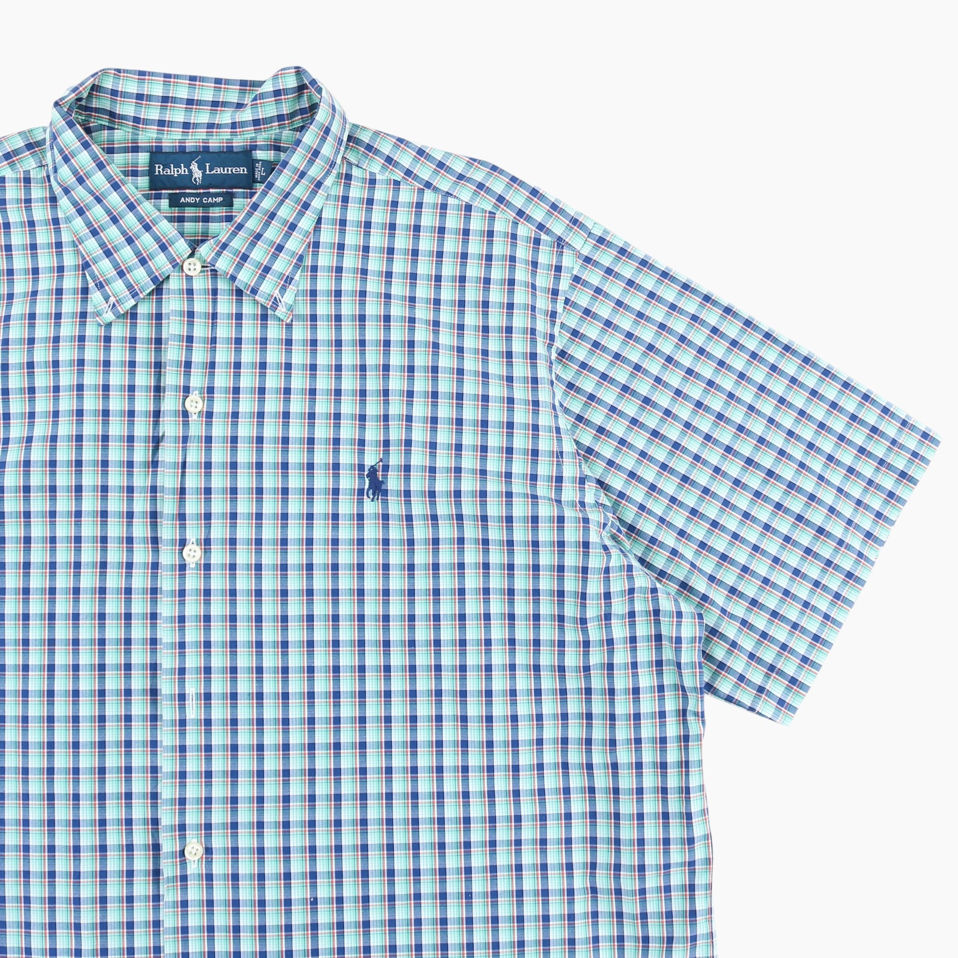 Vintage Shirt - Blue Check