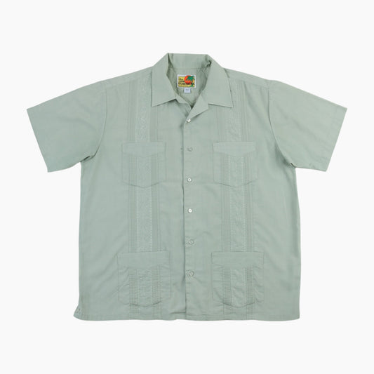 Vintage Cuban Guayabera Shirt