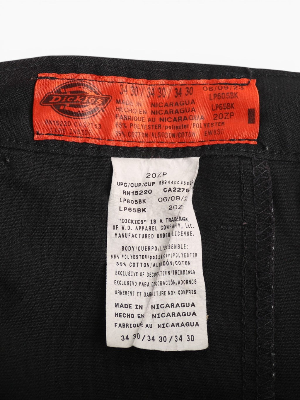 Work Pants - Black