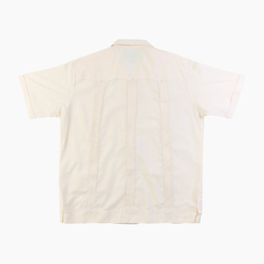 Vintage Cuban Guayabera Shirt