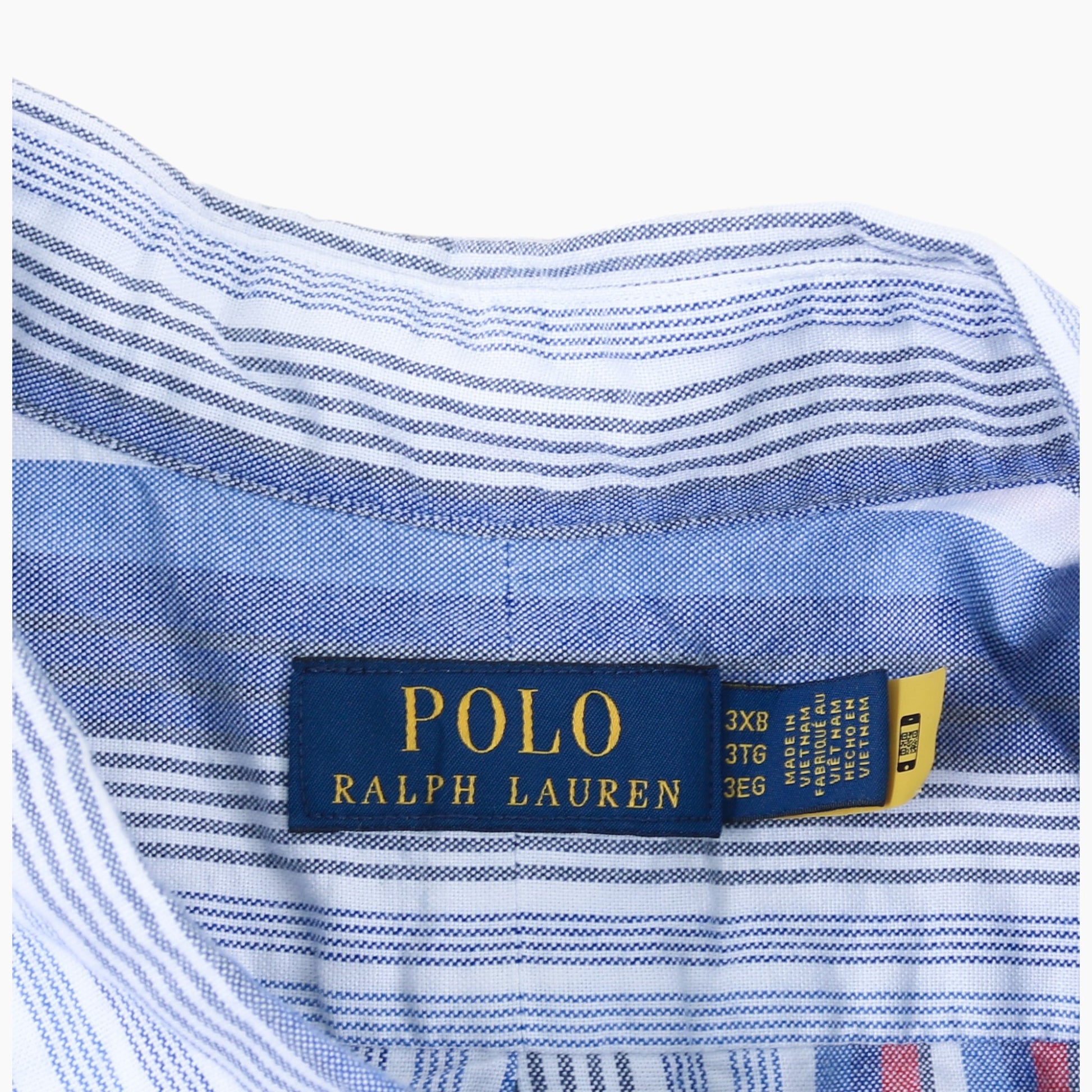 Vintage Shirt - Blue Stripe