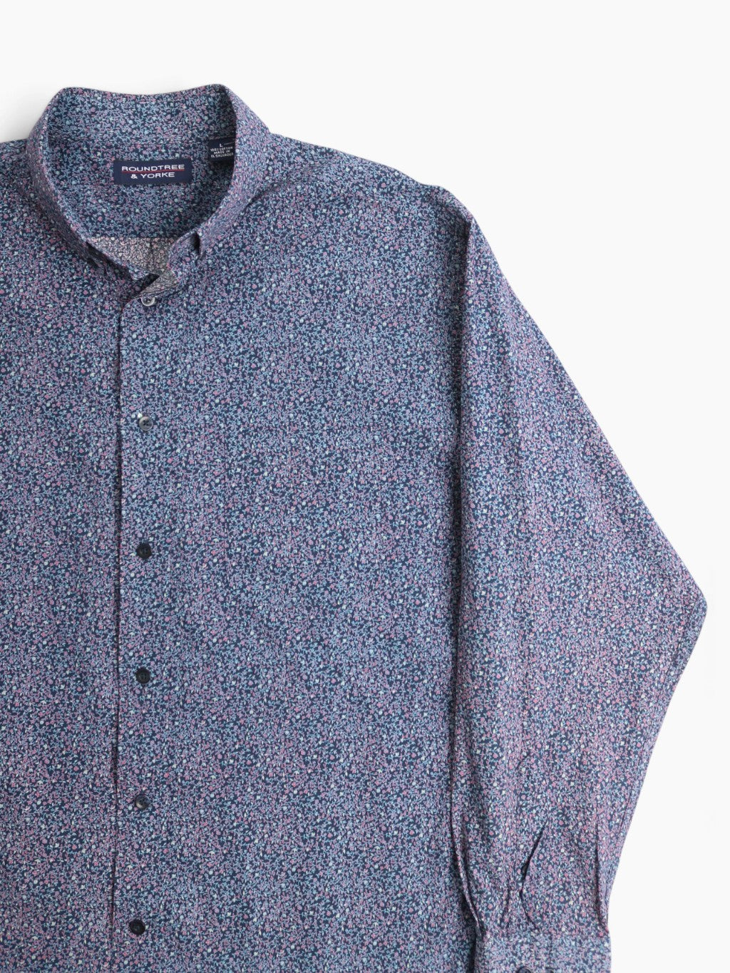 Vintage Long Sleeved 'Roundtree & Yorke' Shirt