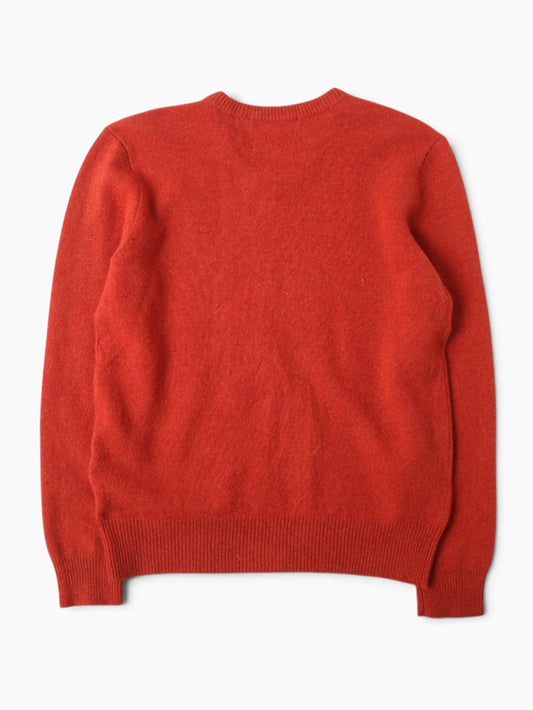 Lambs Wool Knit V-Neck