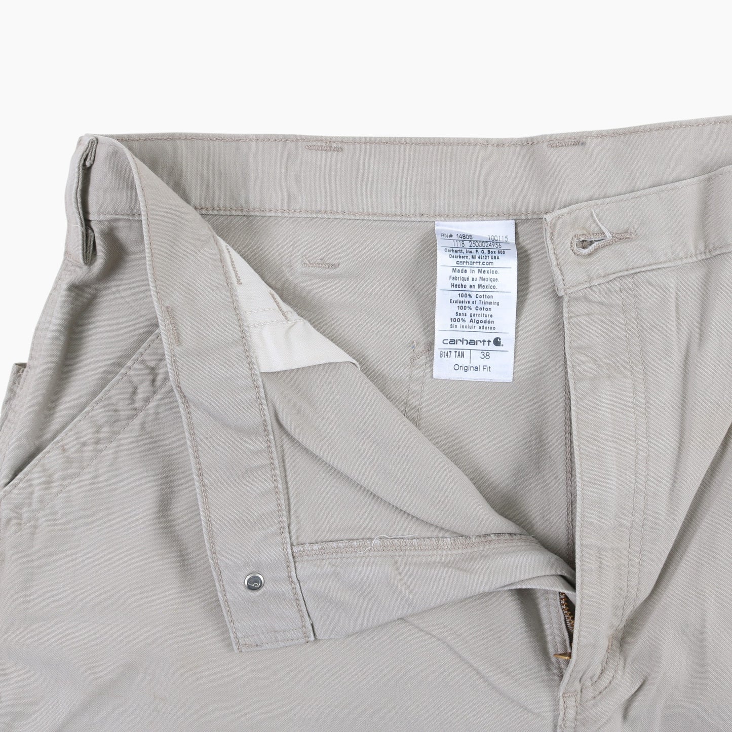 Carpenter Shorts - Beige 38"