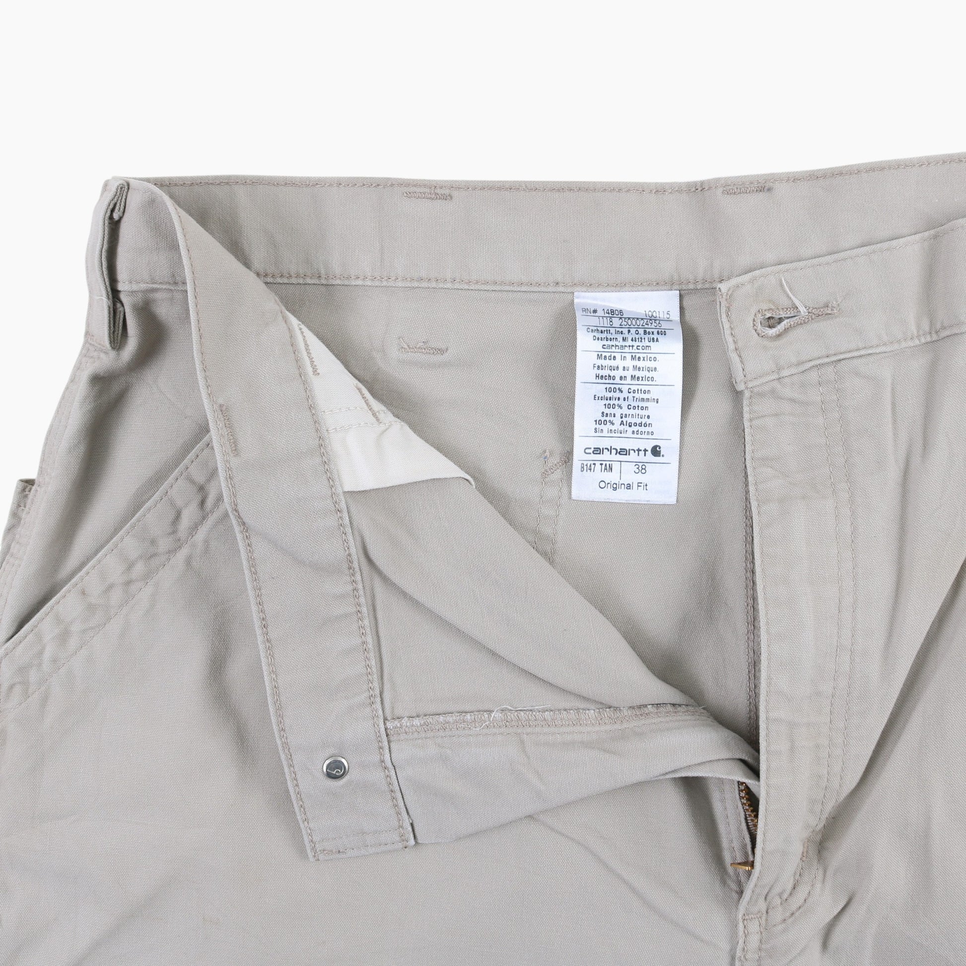 Carpenter Shorts - Beige 38"