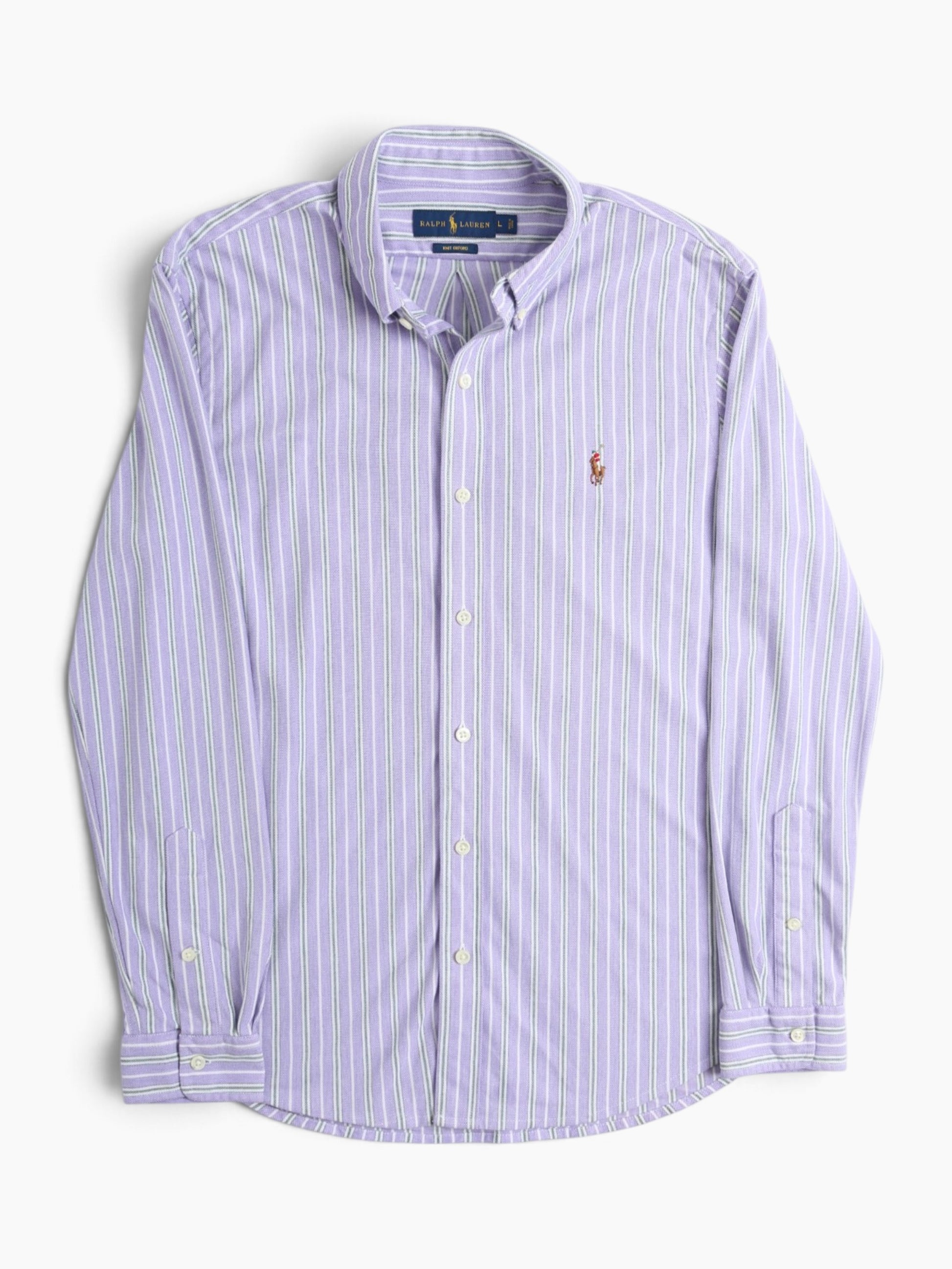 Vintage Shirt - Purple Stripe