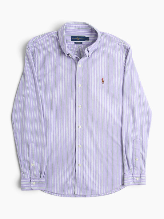 Vintage Shirt - Purple Stripe