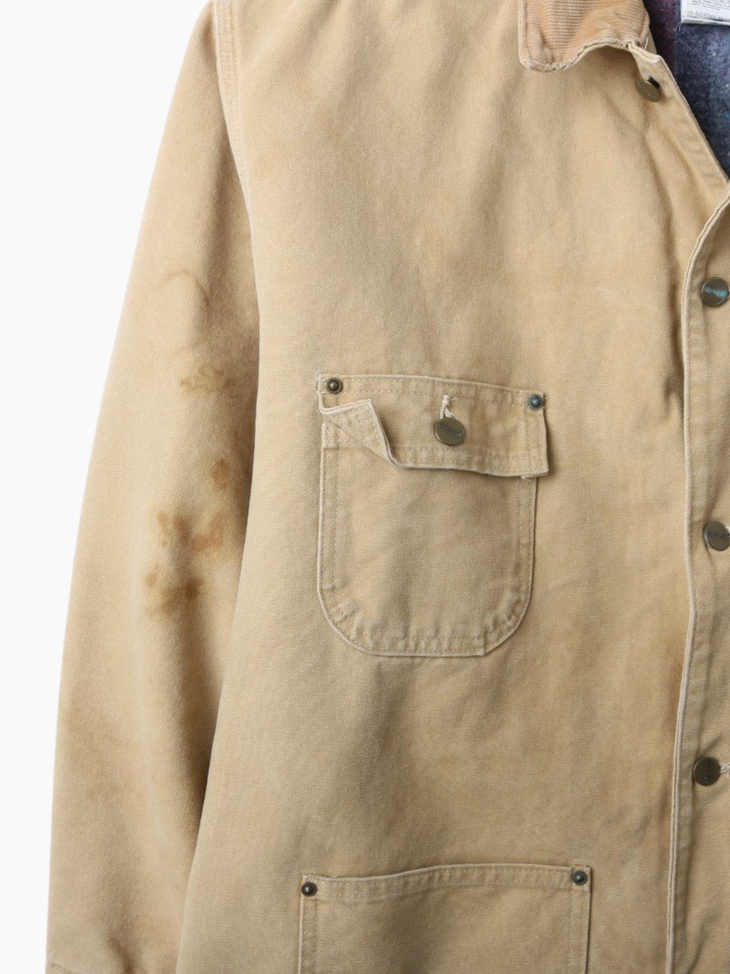 Traditional Chore Jacket - Beige