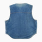 Lined Vest - Denim