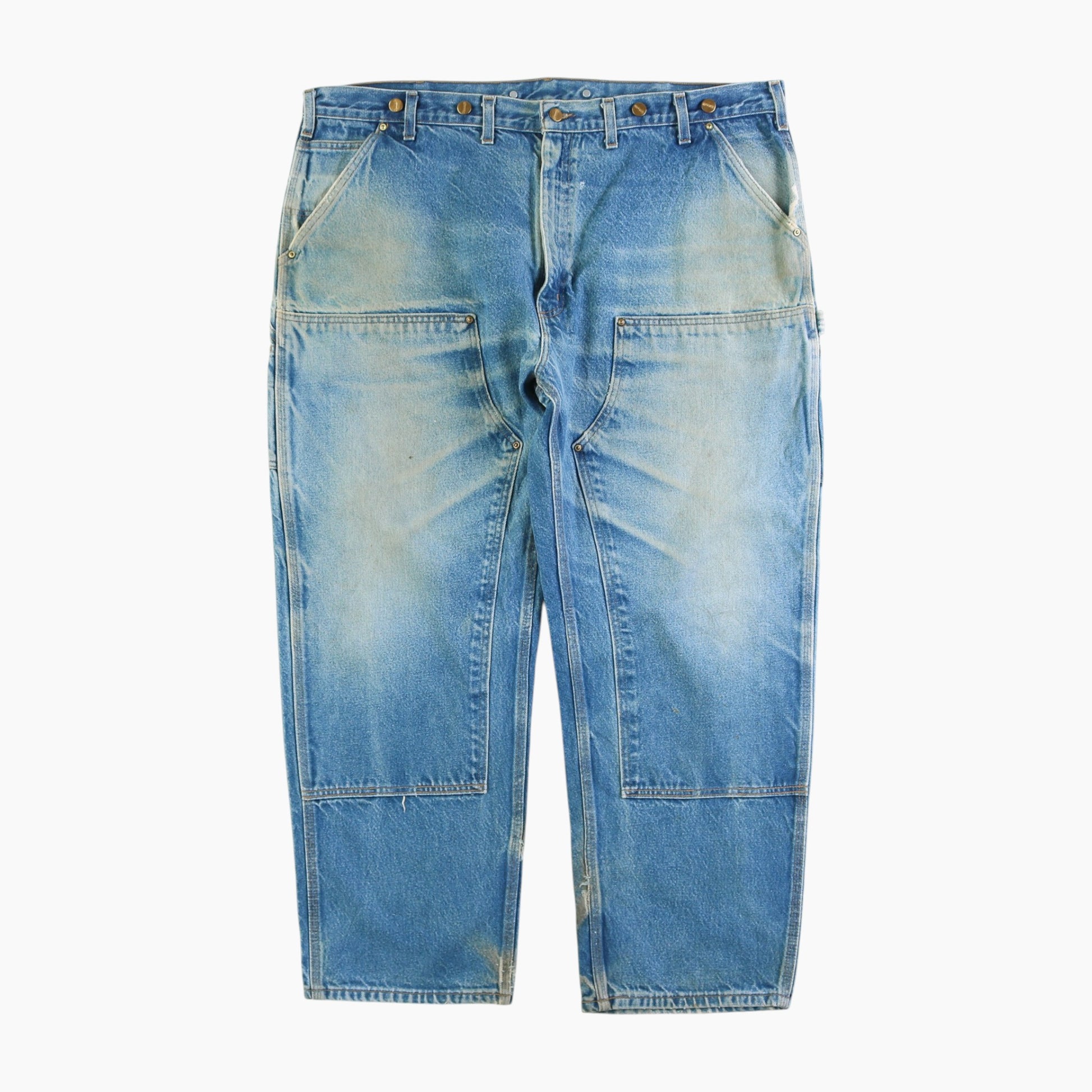 Vintage Double Knee Carpenter Pants - Denim - 44/30