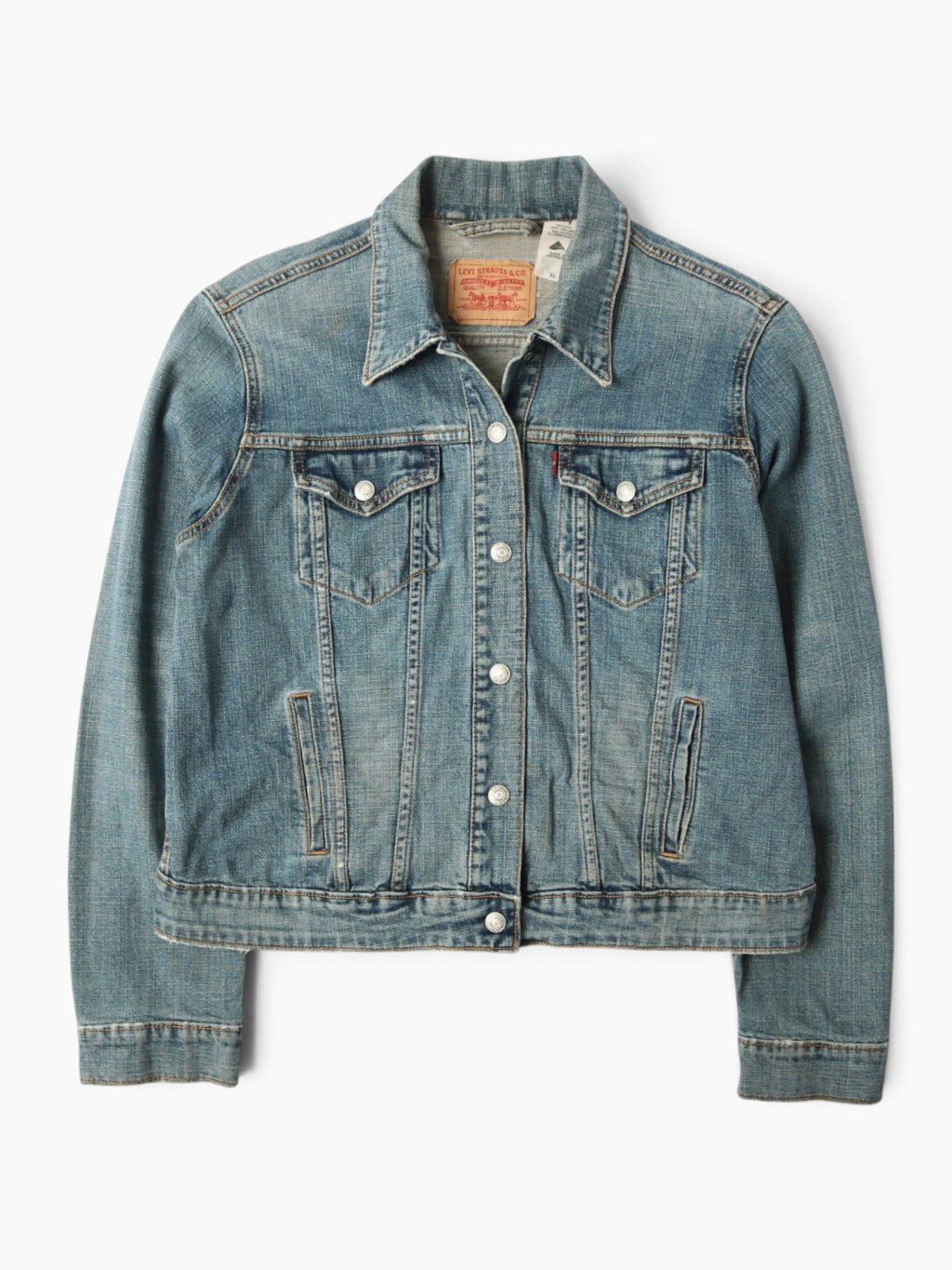 Vintage Denim Trucker Jacket