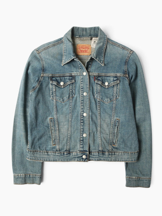 Vintage Denim Trucker Jacket