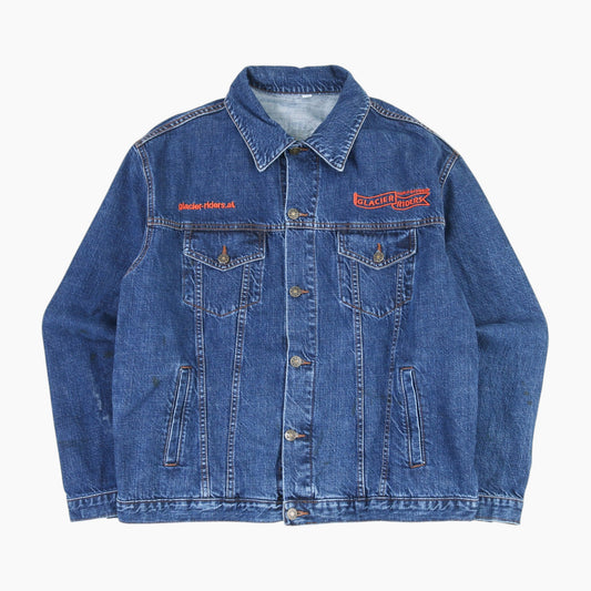 Denim Jacket 'GLACIER HARLEY DAVIDSON RIDERS' - Blue