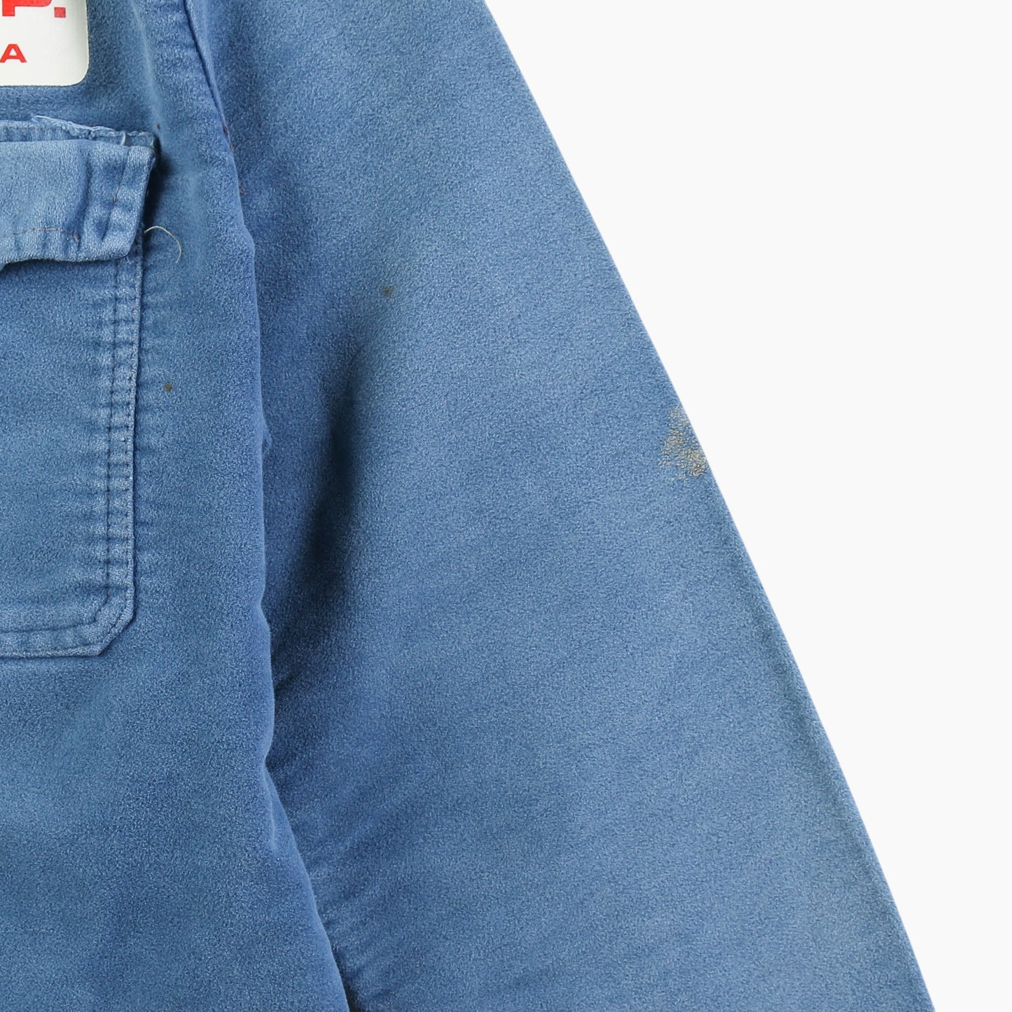 Vintage Moleskin Chore Jacket - Blue