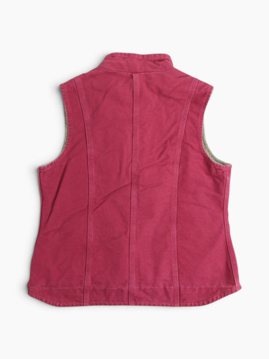Lined Vest - Pink