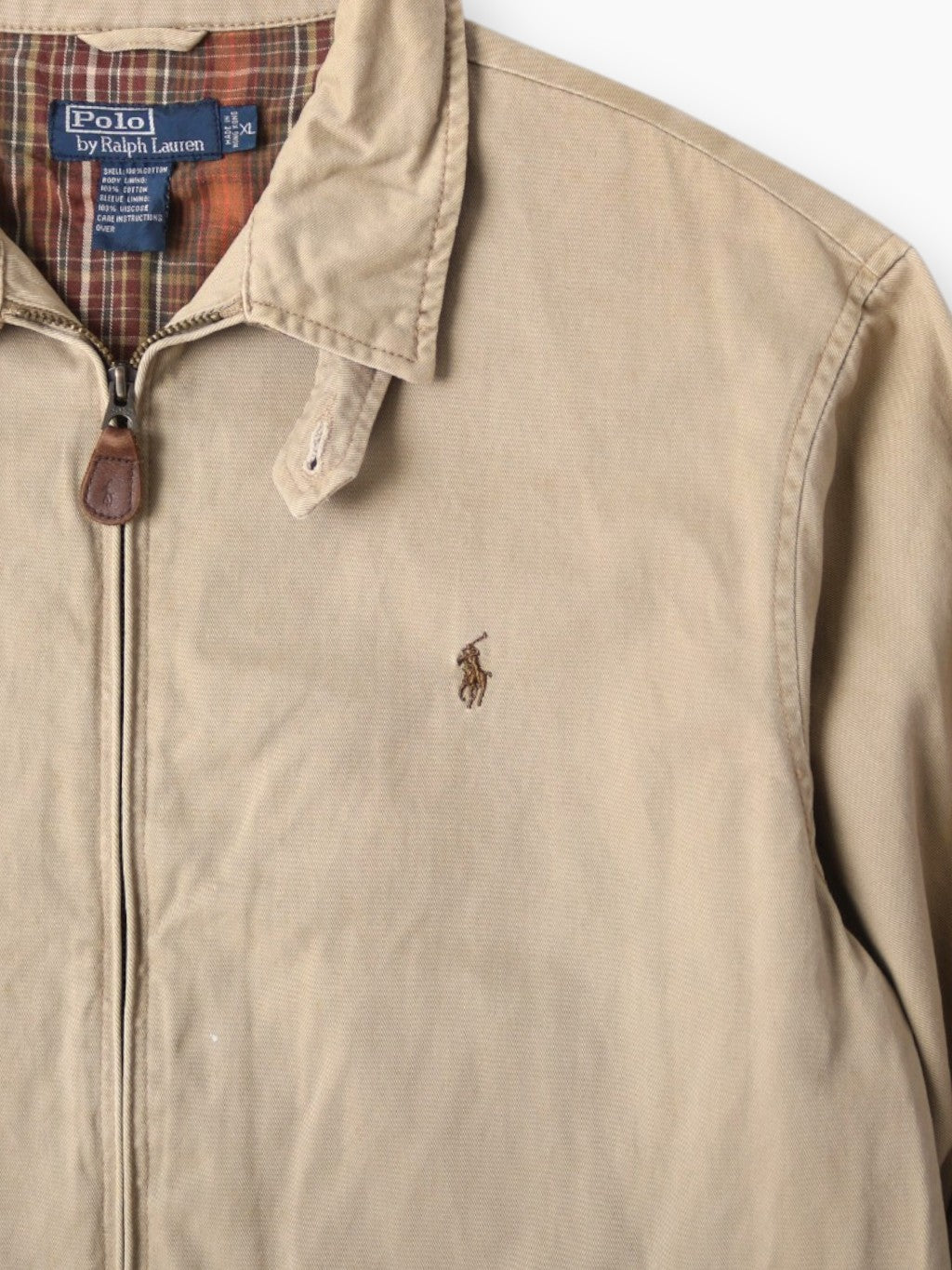 Vintage Harrington Jacket - Beige