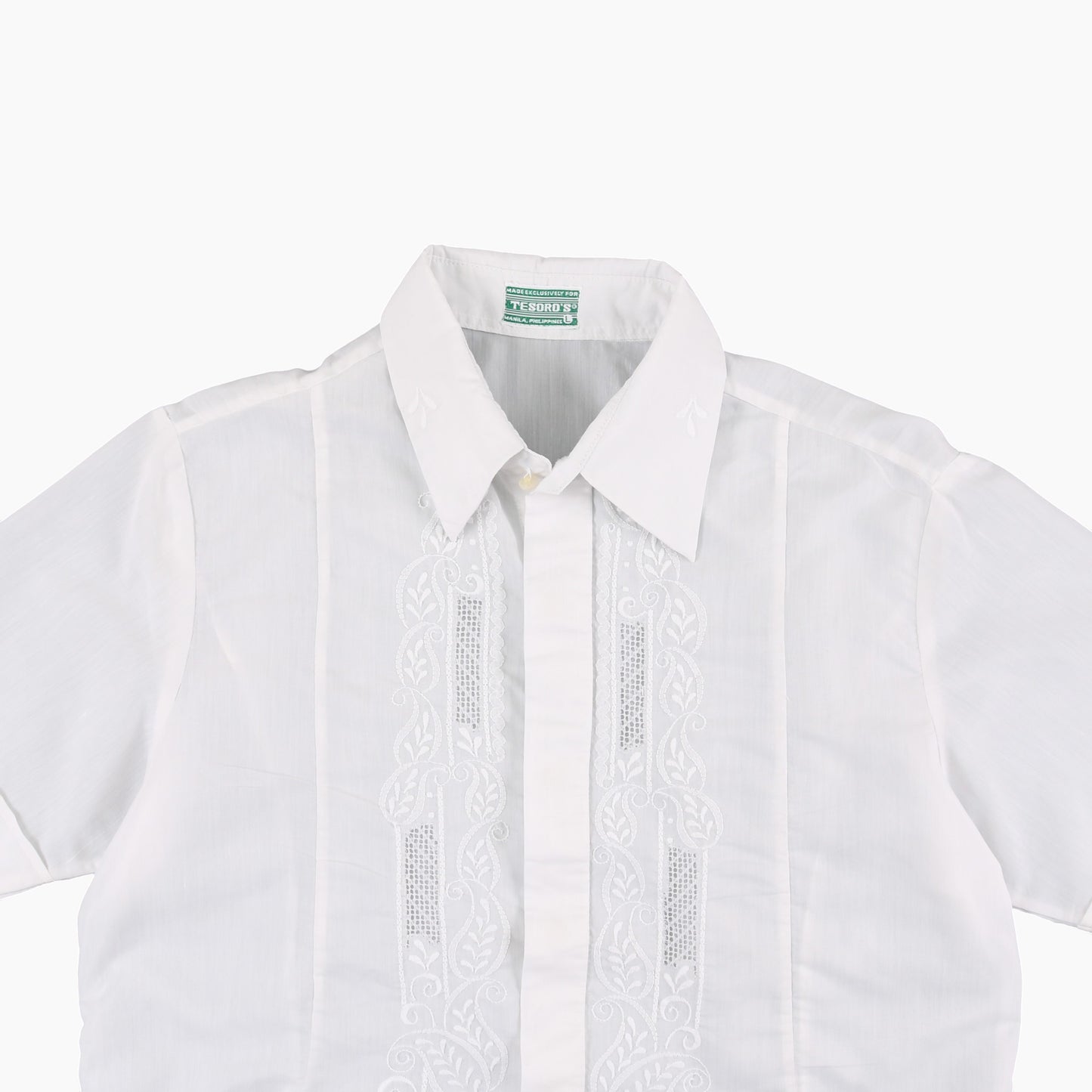 Vintage Cuban Guayabera Shirt
