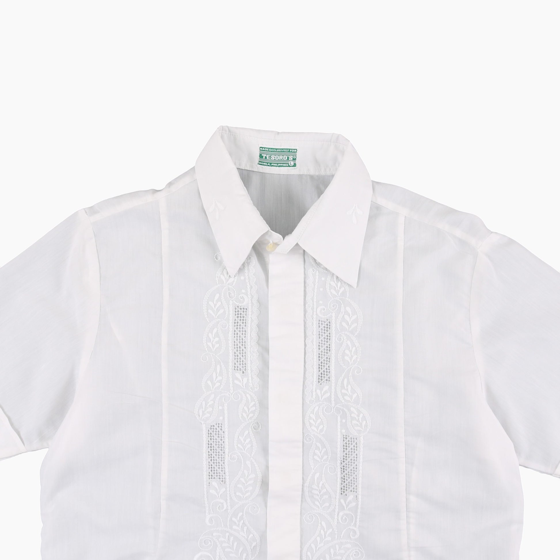 Vintage Cuban Guayabera Shirt