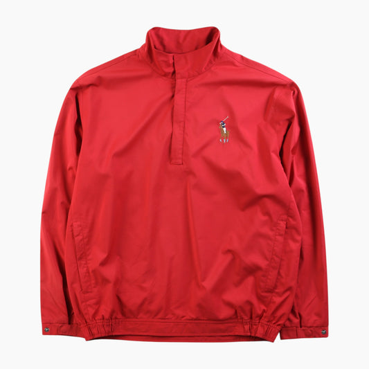 Vintage 1/4 Zip Jacket - Red