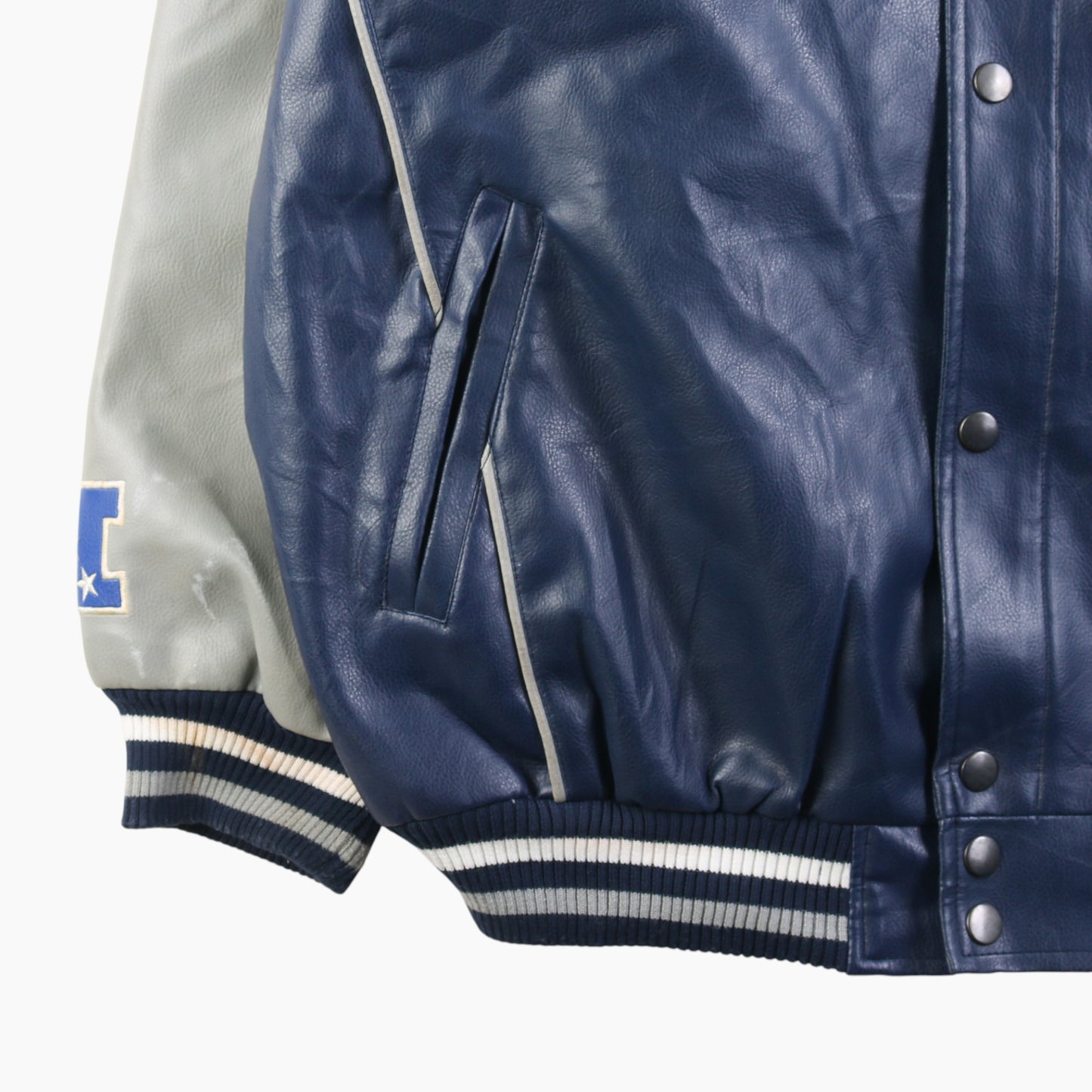 Dallas Cowboys Leather Varsity Jacket